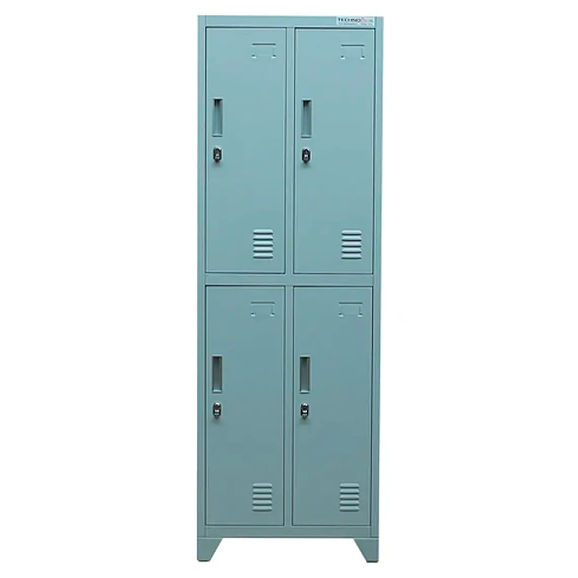Lockers Metalico 4 Casilleros 1