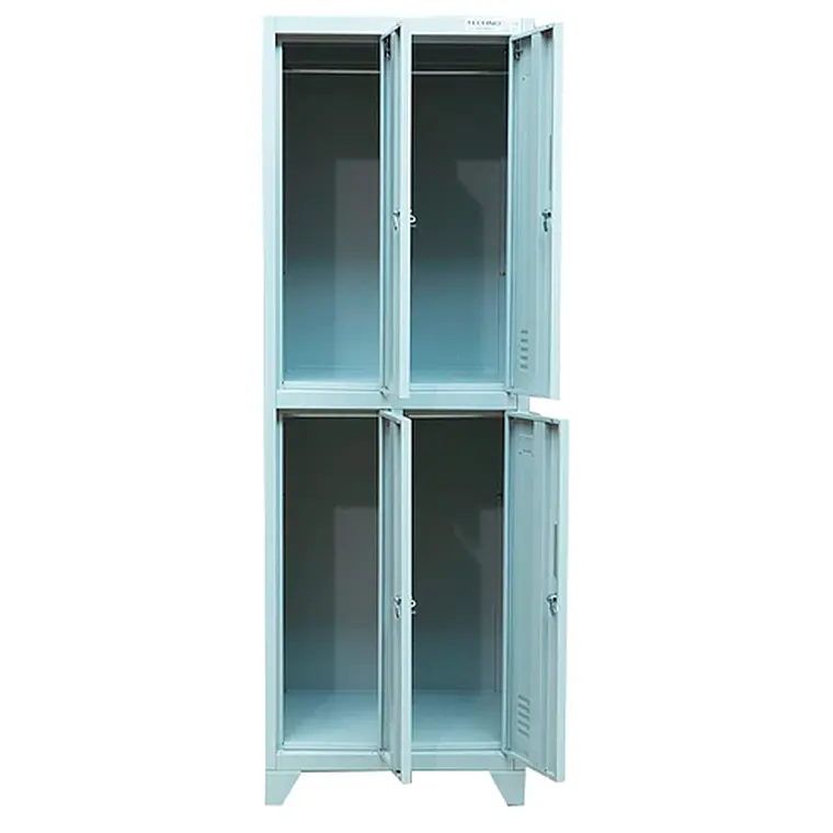 Lockers Metalico 4 Casilleros 7