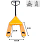 Transpaleta Manual 2500 Kg Nylon 685 Mm - Miniatura 5