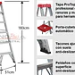 Esc. Aluminio Tijera 1.83m - Miniatura 8