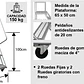 Esc. Tipo Avión 100m - Miniatura 3