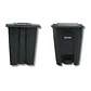 Basurero Plastico 50l Gris - Miniatura 2