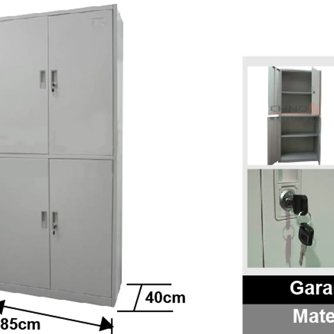 Armario Metalico 4 Puertas 3