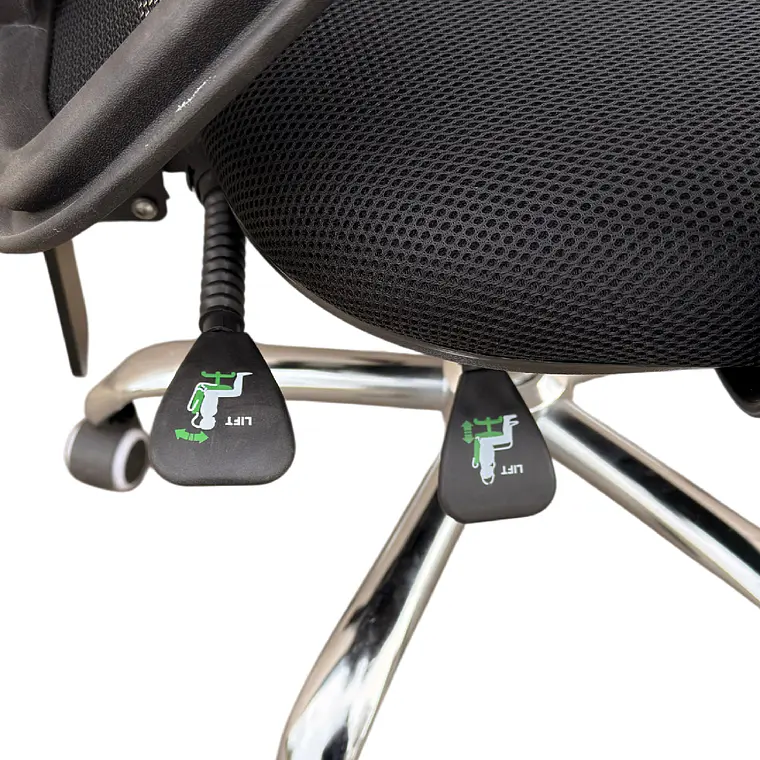 Silla Ejecutiva Ergonomica Base Metalica 4
