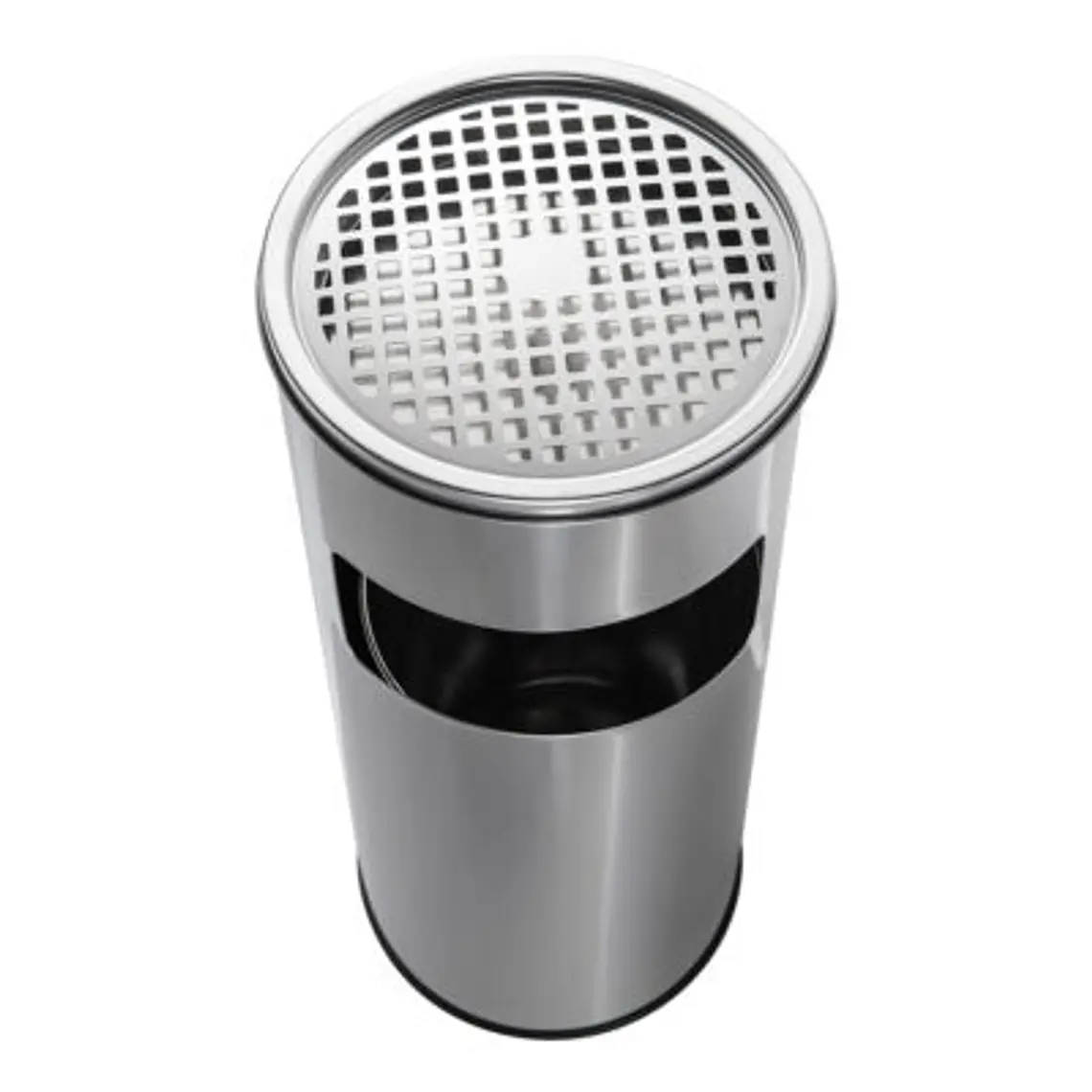 Basurero Cenicero Acero Inox Soin 18l 3