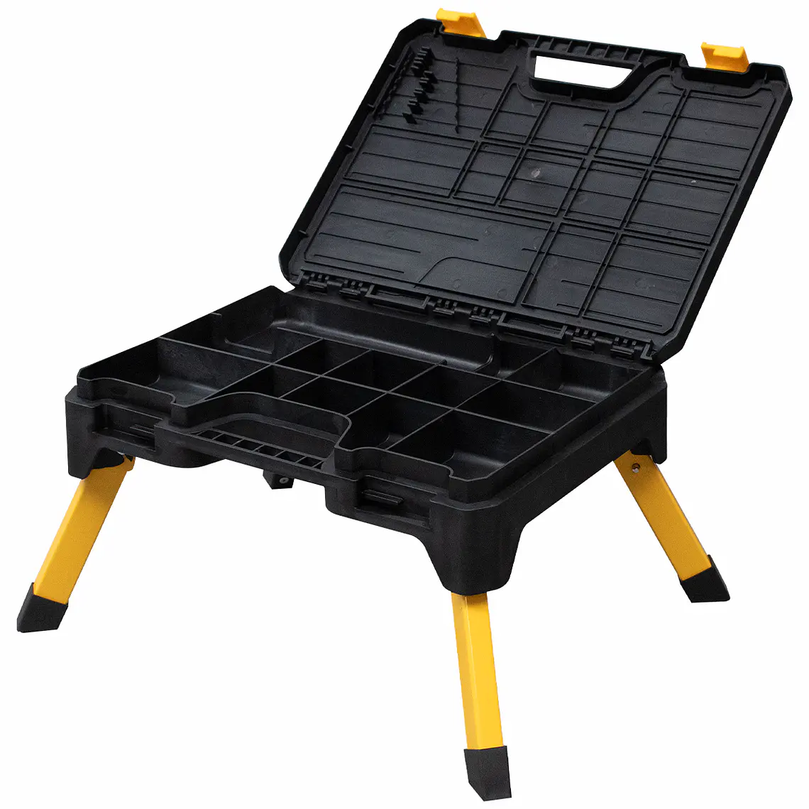 Plataforma De Trabajo Plegable Con Caja De Herramientas 2