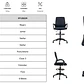 Silla Ejecutiva Cajero Ergonomica - Miniatura 4