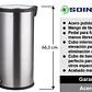 Basurero Acero Inox Soin 30l - Miniatura 3