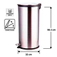 Basurero Acero Inox Soin 30l - Miniatura 4