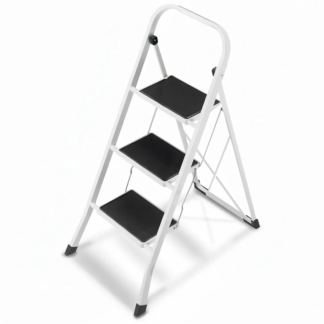 Piso Escalera Plegable 3p Fuerte 3