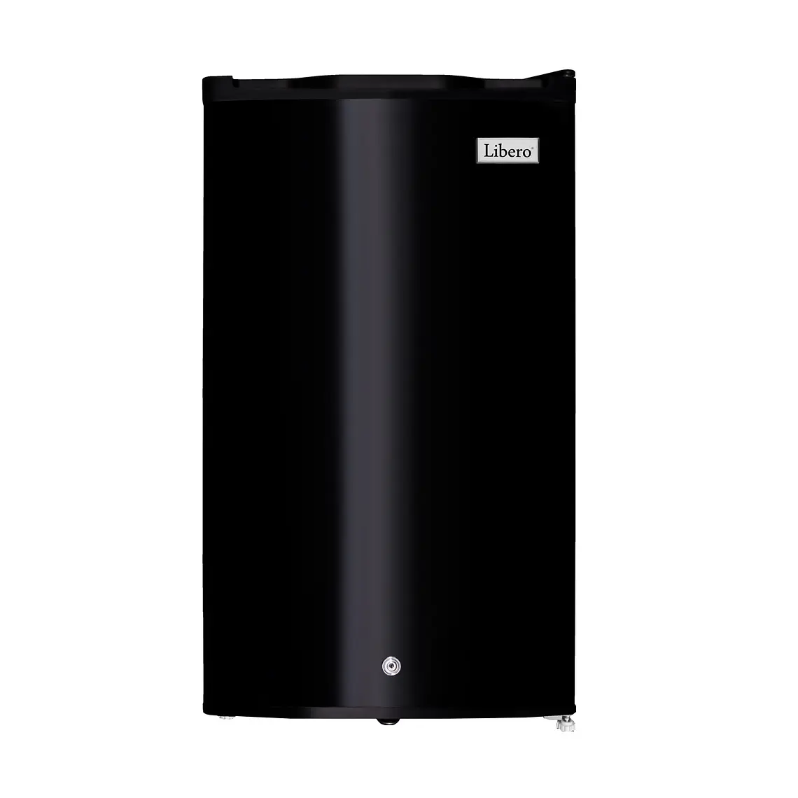 FRIGOBAR LIBERO NEGRO CON CERRADURA 92 L 1