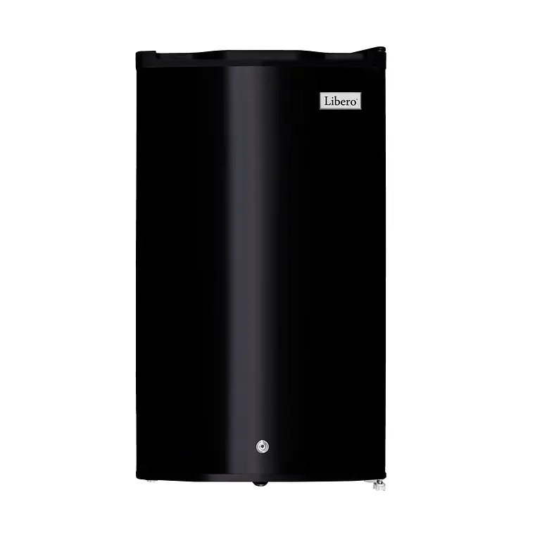 FRIGOBAR LIBERO NEGRO CON CERRADURA 92 L 1