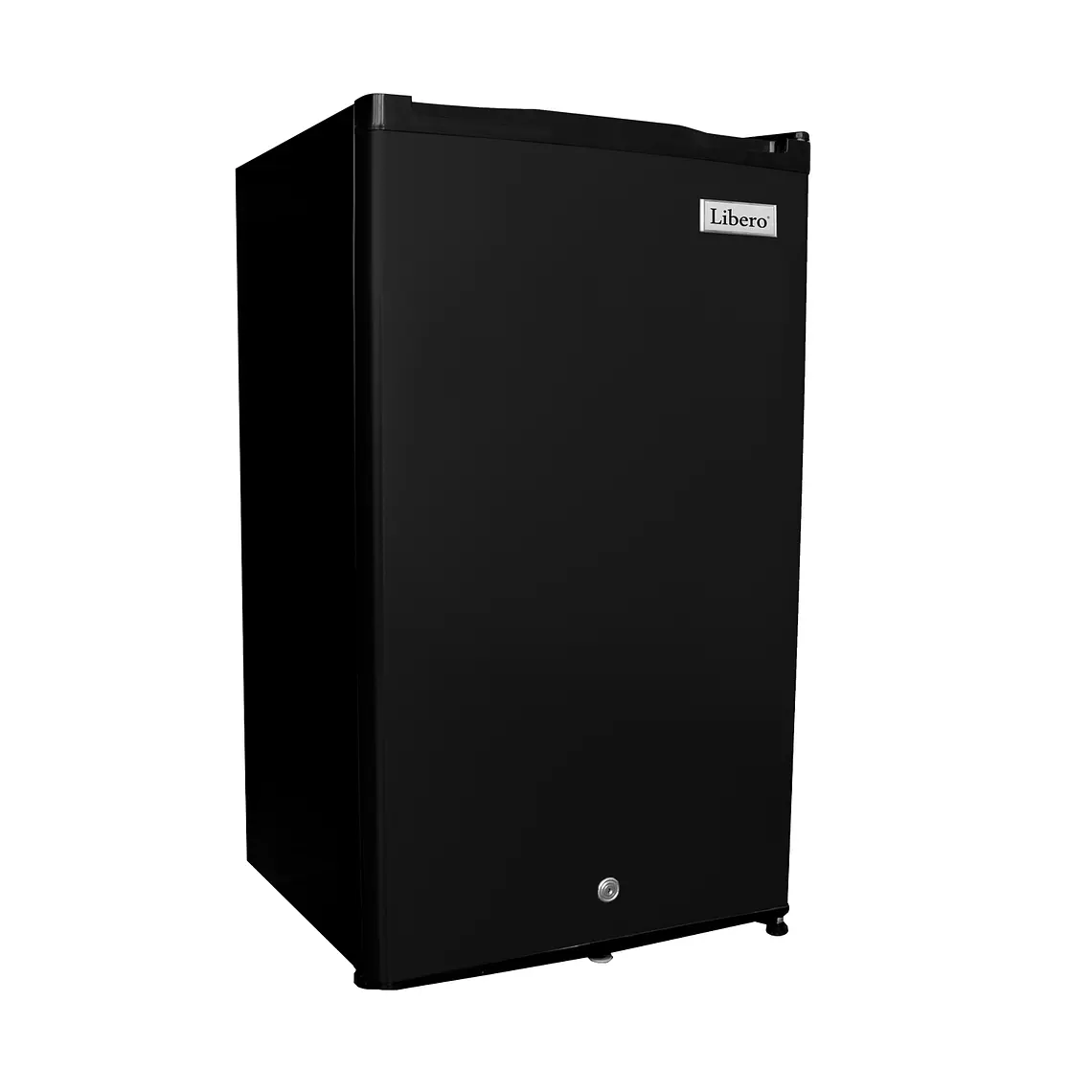 FRIGOBAR LIBERO NEGRO CON CERRADURA 92 L 2