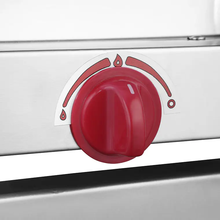 HORNO INDUSTRIAL A GAS 1 CÁMARA VENTUS CON ATRIL Y BANDEJAS 5