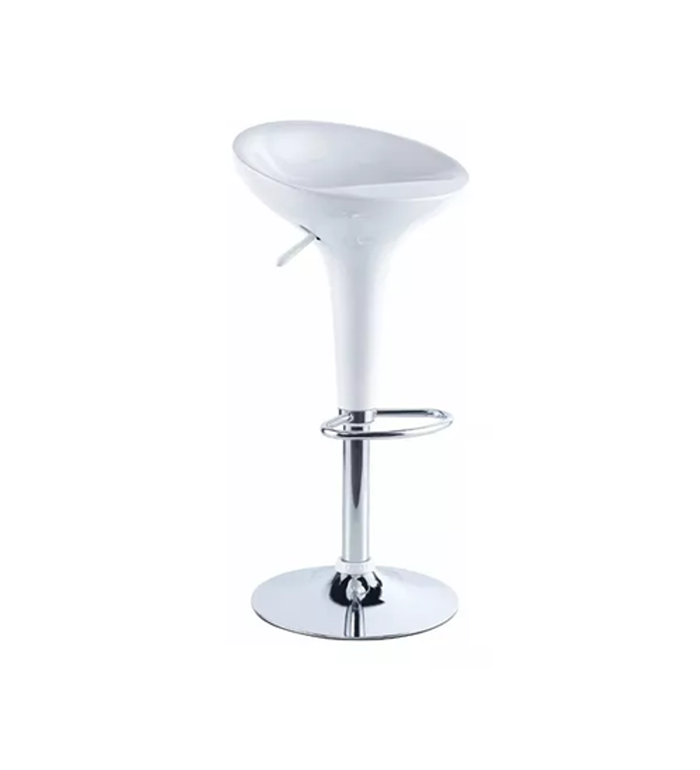 TABURETE ALTO BLANCO