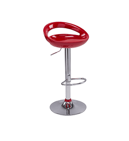 TABURETE ALTO ROJO