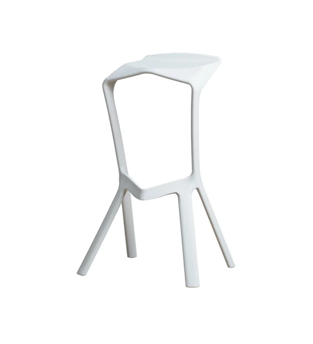 TABURETE EAMES BLANCO