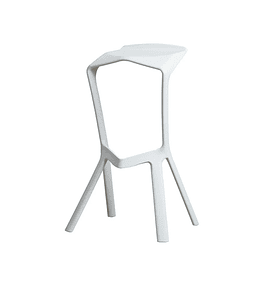 TABURETE EAMES BLANCO