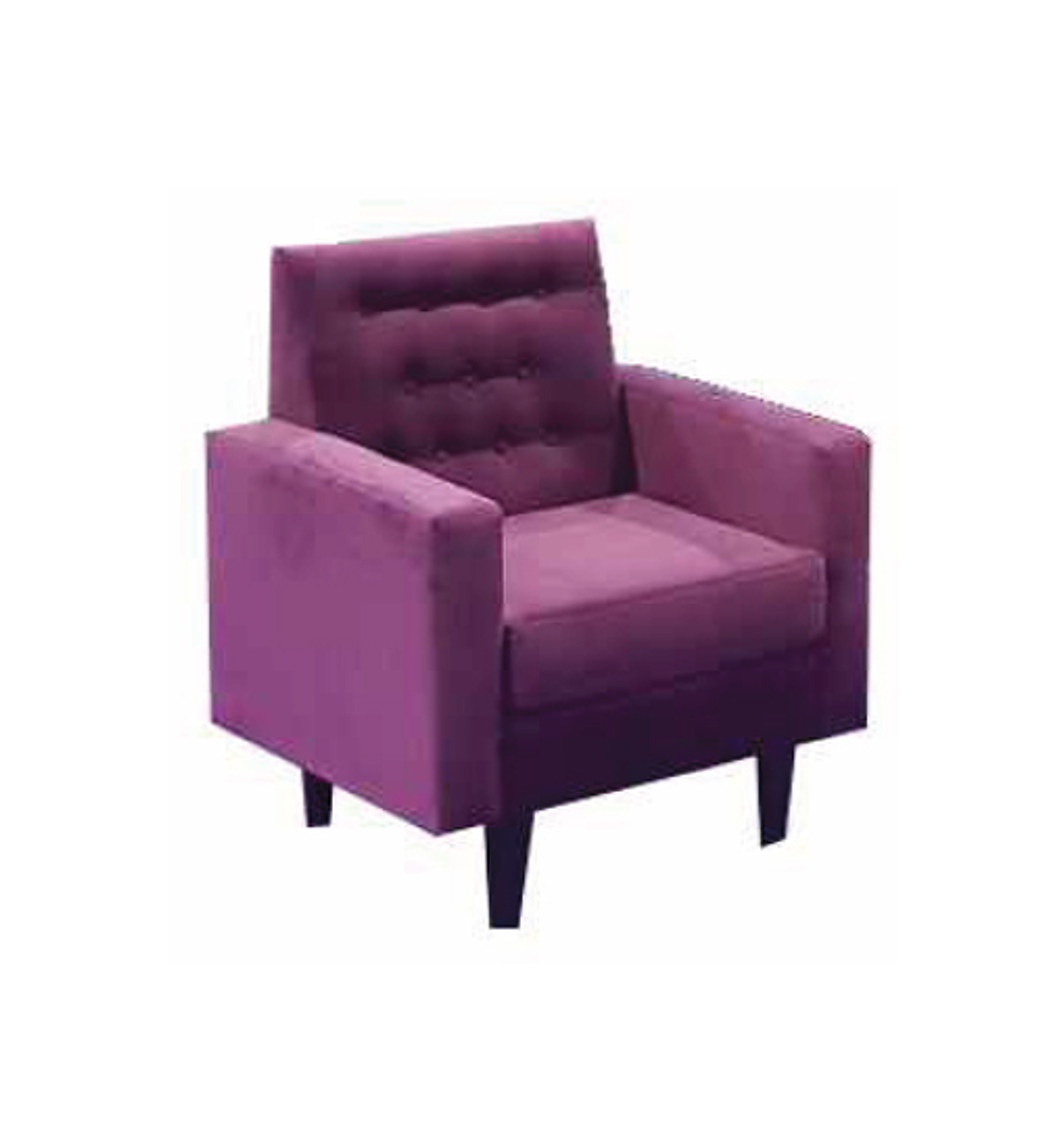 SOFÁ INDIVIDUAL MORADO