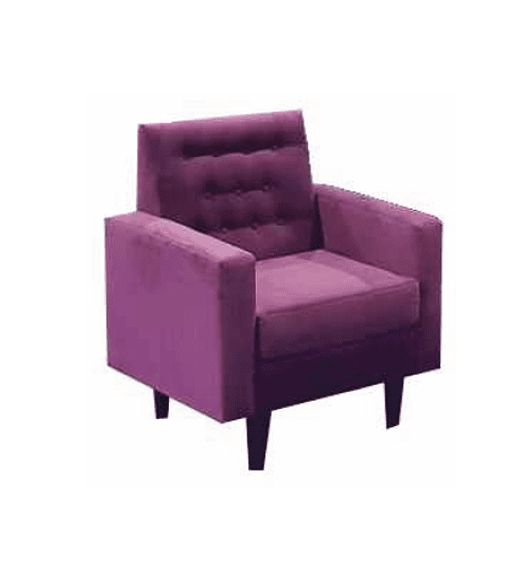 SOFÁ INDIVIDUAL MORADO