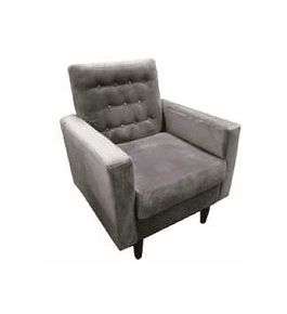 SOFÁ INDIVIDUAL GRIS CL