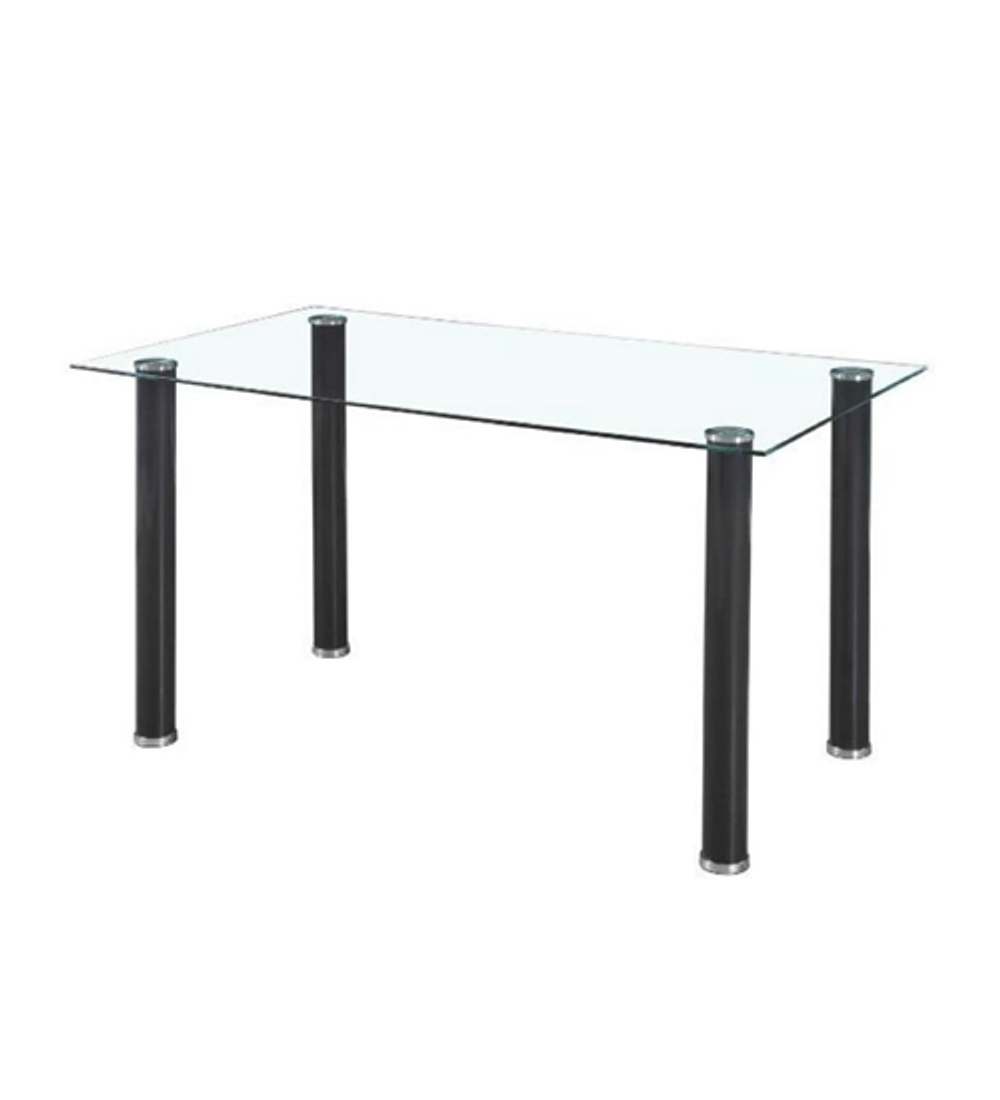 MESA REUNION RECTANGULAR VIDRIO