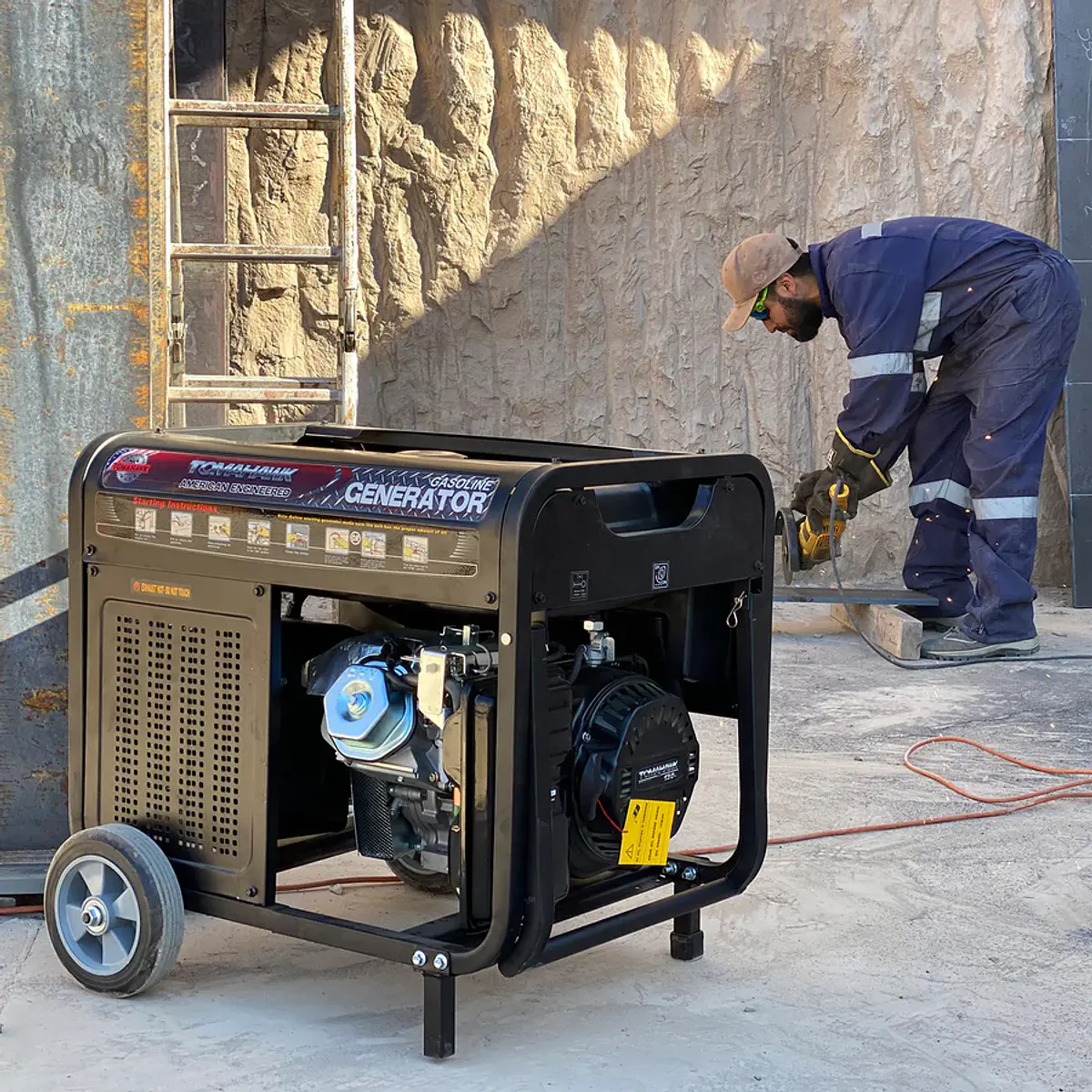 Generador 5.0Kva Tomahawk Power TG5000 PARTIDA MANUAL