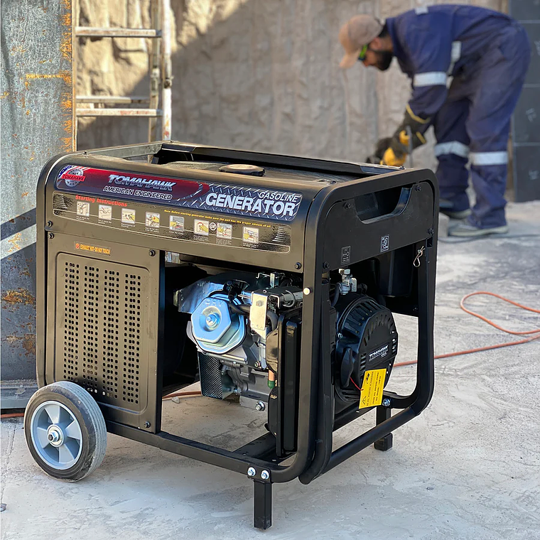 Generador 8.0Kva Tomahawk Power TG8000E PARTIDA ELÉCTRICA 7