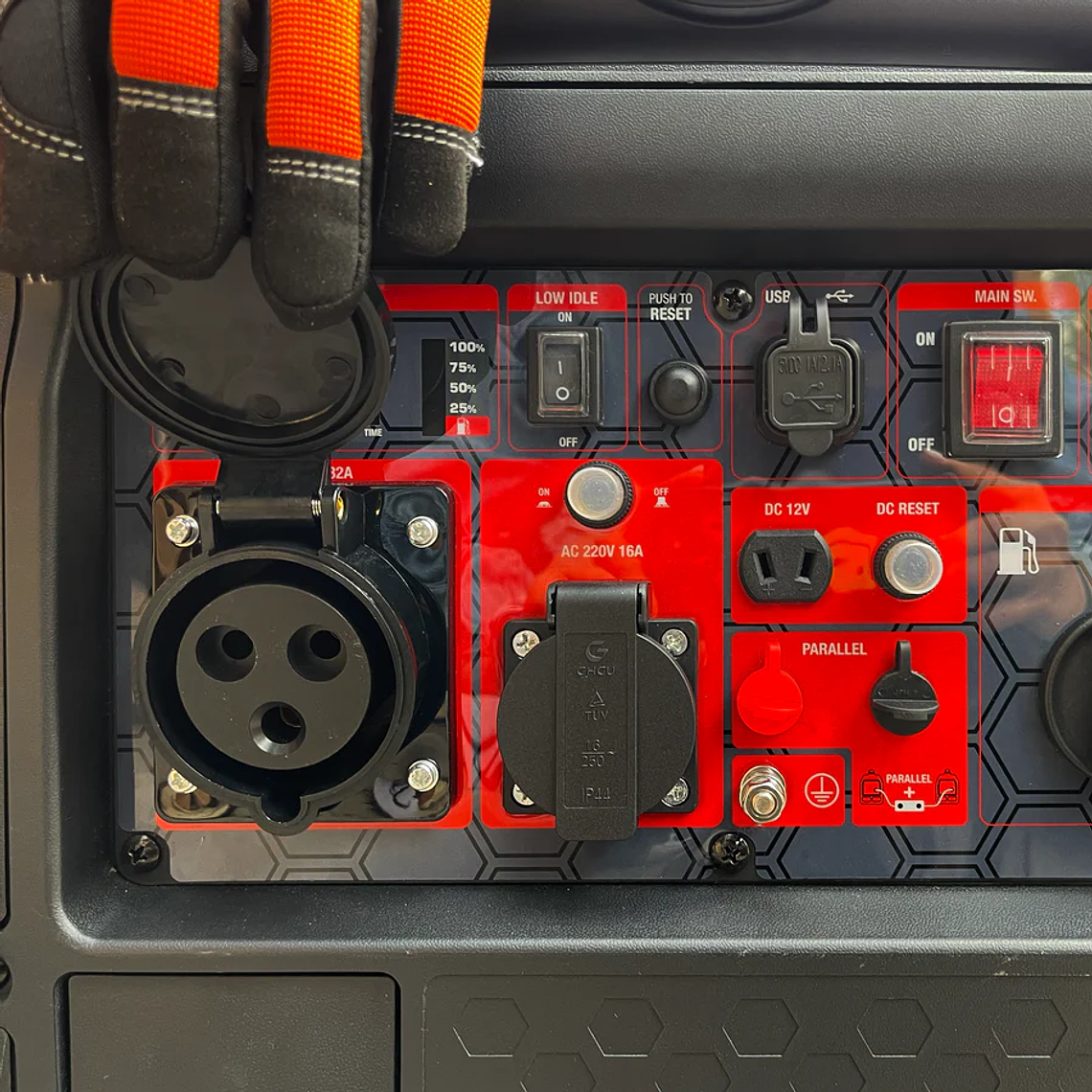 Generador 5.5Kw Tomahawk Power Inverter TG5500i  5