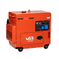 Pack Generador van Beek 7.0Kva Diesel con ATS - Miniatura 2