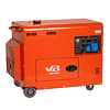 Pack Generador van Beek 9.0Kva Diesel con ATS 2