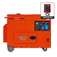 Pack Generador van Beek 9.0Kva Diesel con ATS - Miniatura 1