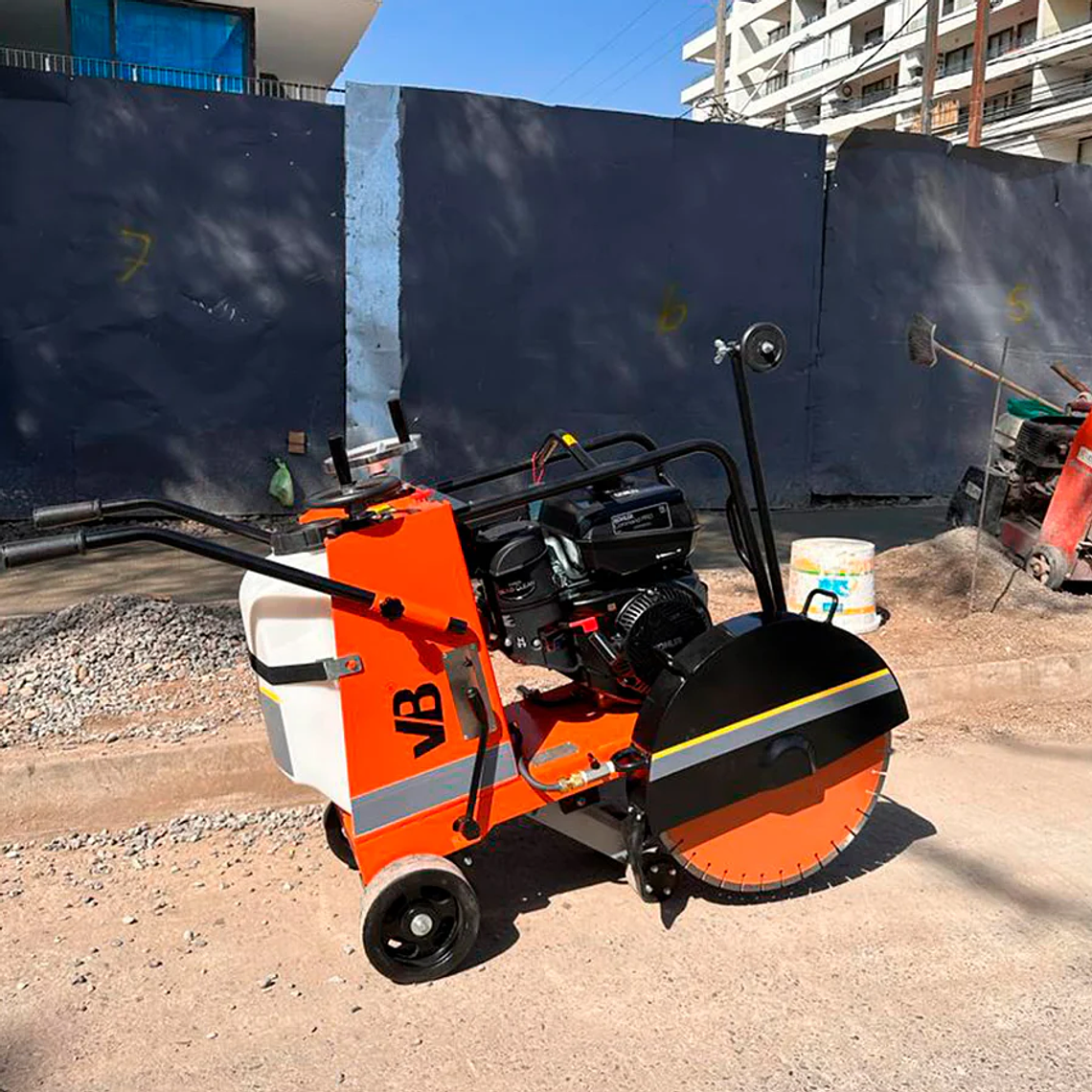 Corta concreto van Beek vB500 - Disco incluido 3