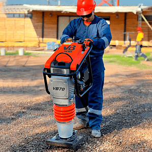 Apisonadora / compactadora van Beek HvB70A