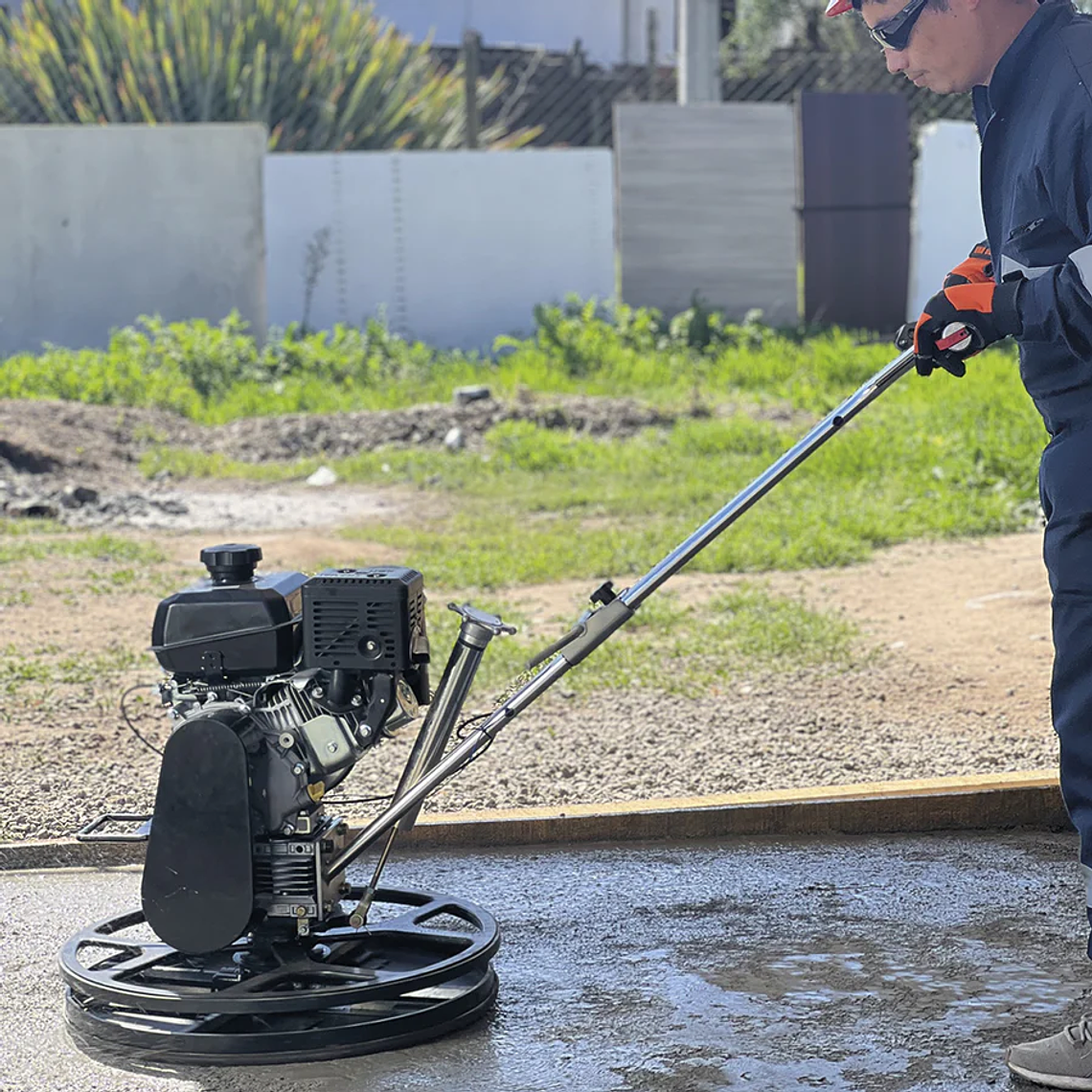 Helicóptero Alisador de Pavimento van Beek vBK600 7