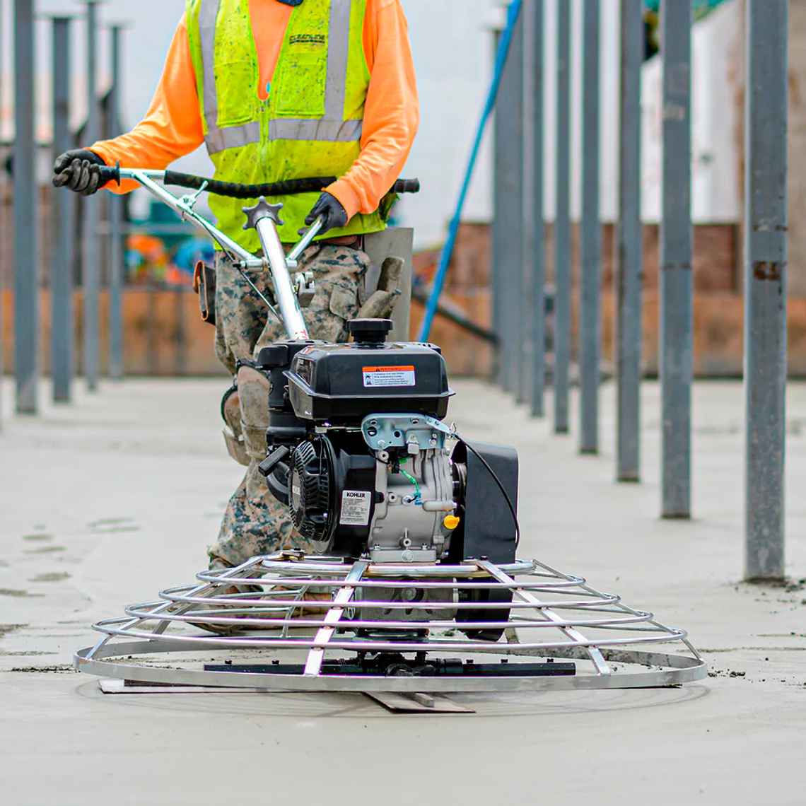 Helicóptero Alisador Pulidor de Pavimento van Beek vBK950 7