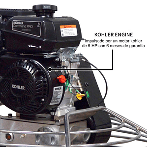 Helicóptero Alisador Pulidor de Pavimento van Beek vBK950