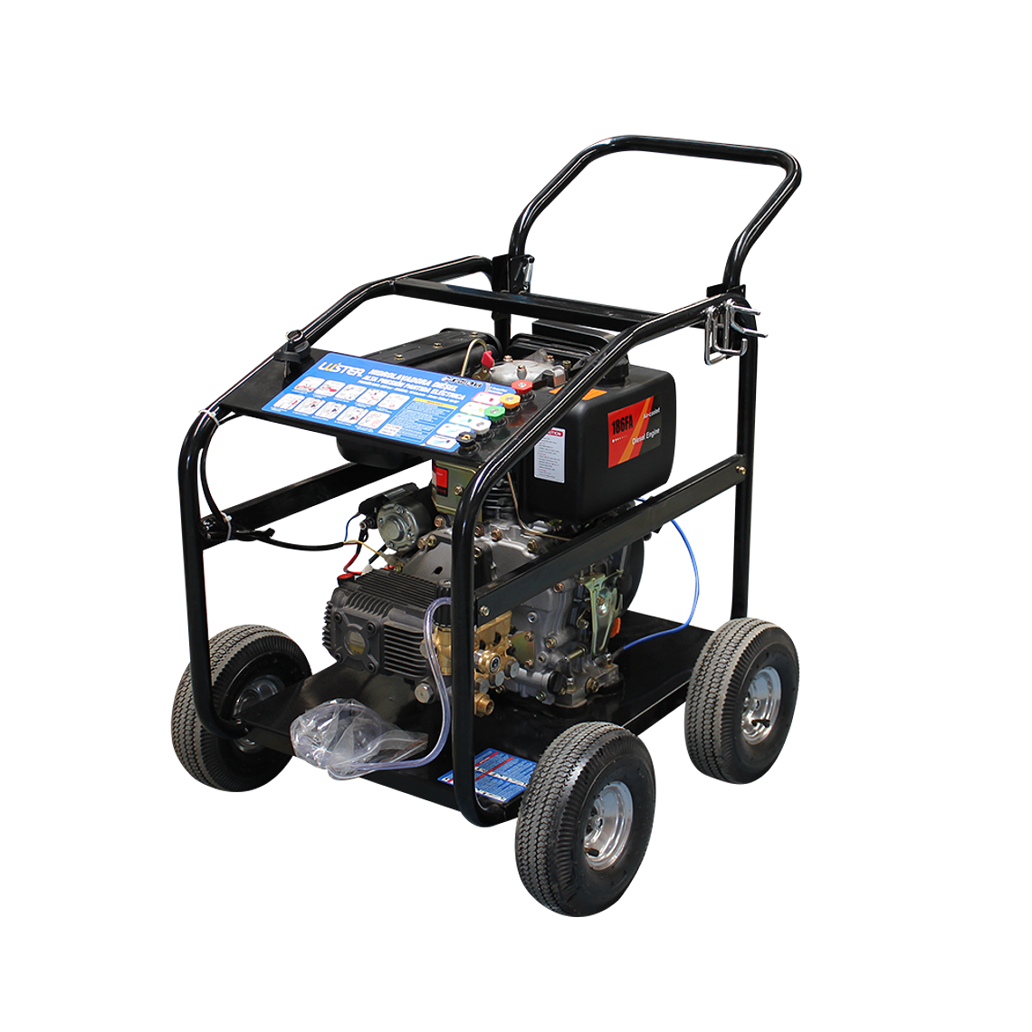 HIDROLAVADORA LUSTER DIESEL 10HP 1