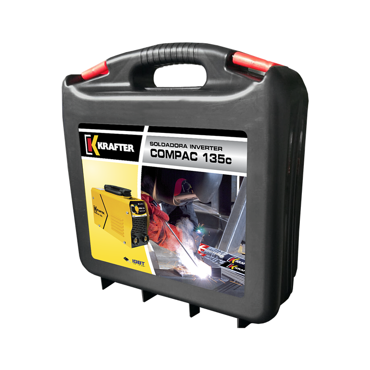 Soldadora KRAFTER INVERTER COMPAC 135C 7