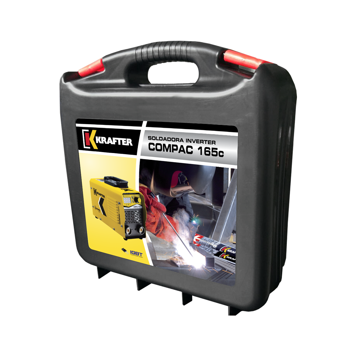 Soldadora KRAFTER INVERTER COMPAC 165C 5