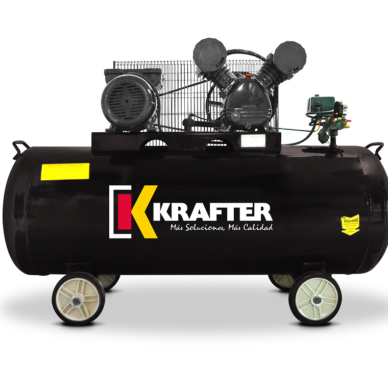 Compresor Krafter ACK 200L – 3 HP 1
