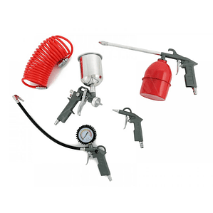 Kit para Compresor 5 piezas. (incluye adaptador)