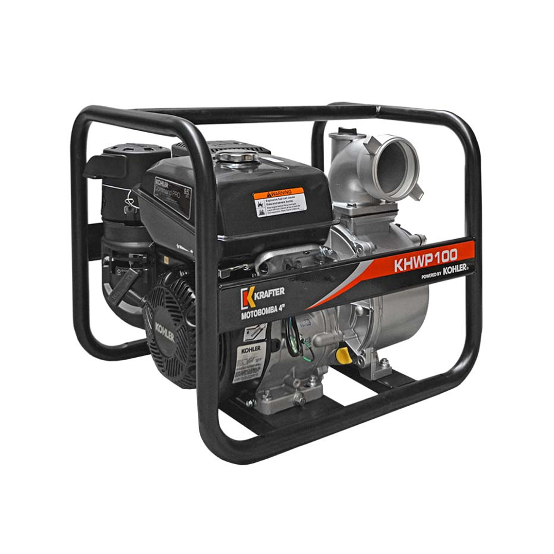 Motobomba KHWP100 4”x 4” 1