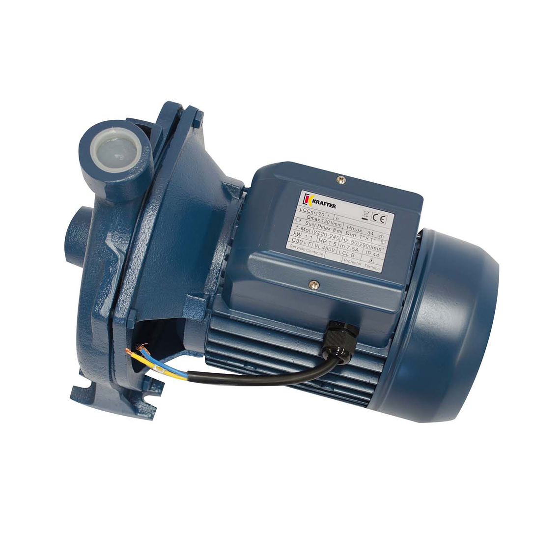 Electrobomba Centrífuga KRAFTER LCCm170-1 1″x1″ 1
