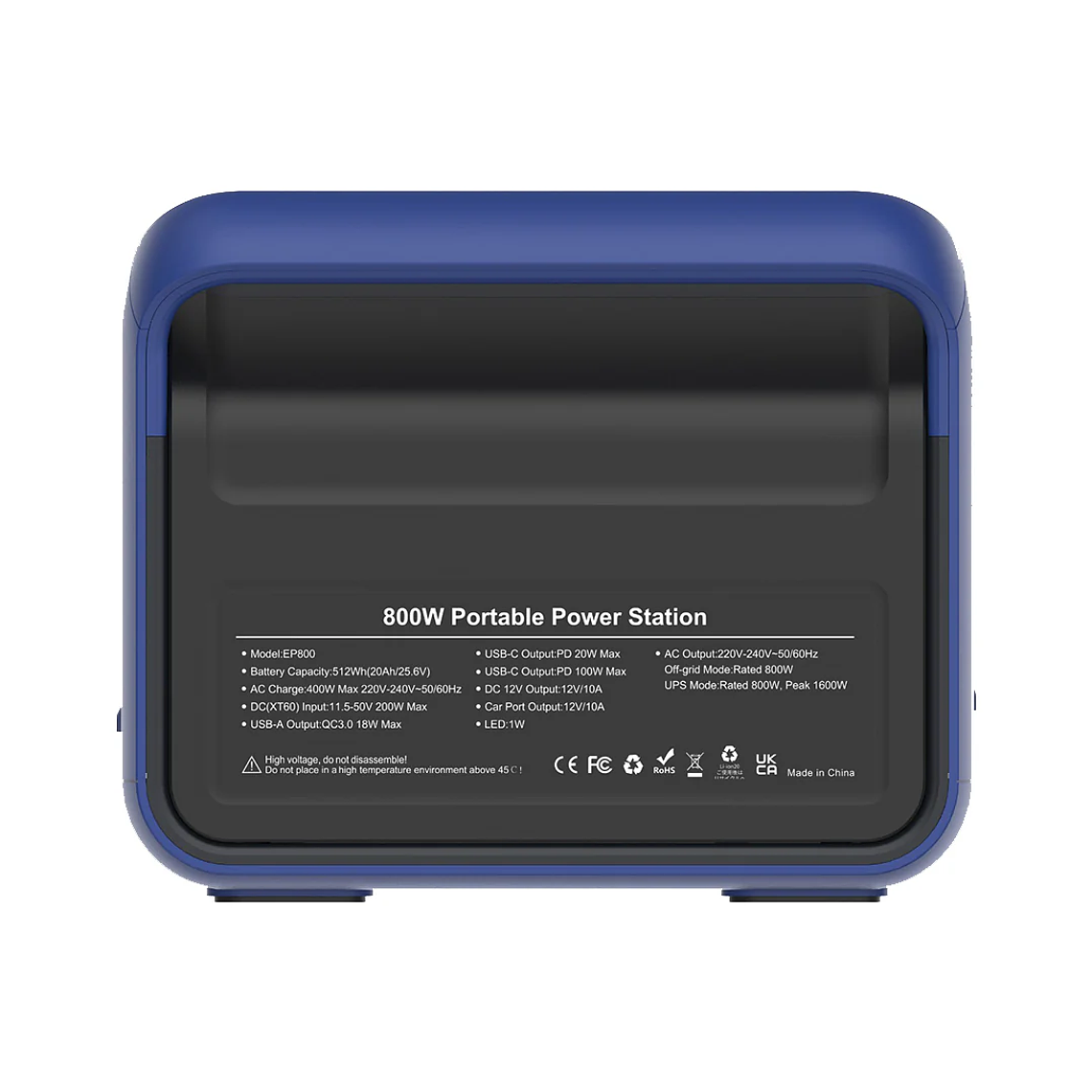 Estación de Energía Solar NOMAD STATION 800 3