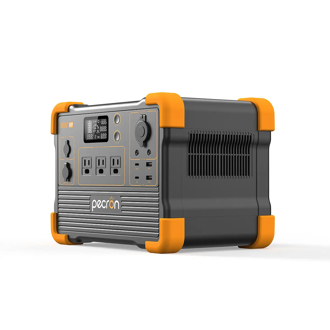 PECRON E600LFP Estación Solar Portátil 1200W 614Wh LiFePo4 3