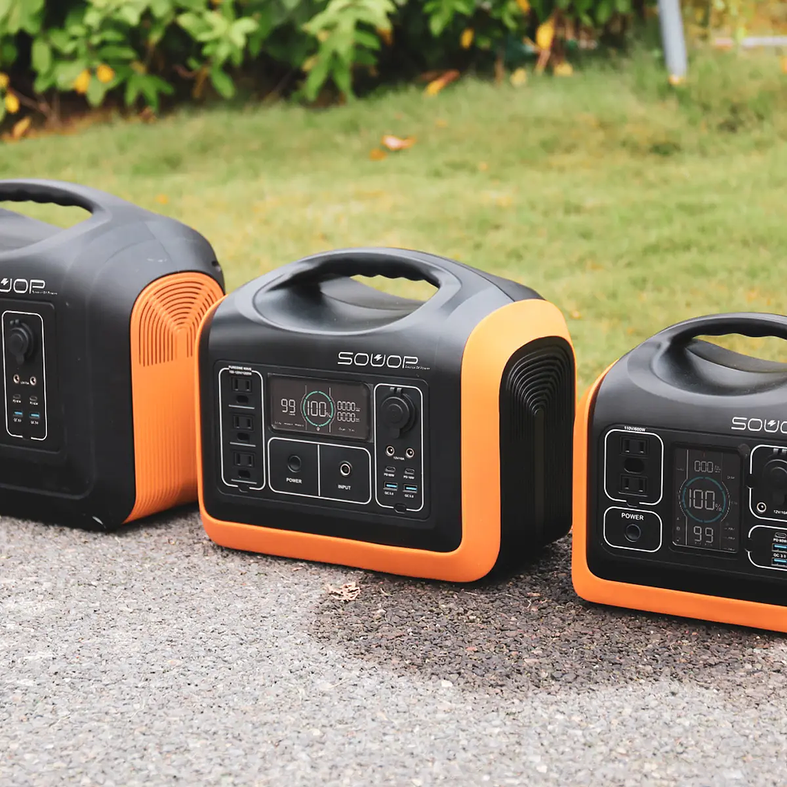 SOUOP 600 Estación de Energía Portátil 600W (595Wh) 2