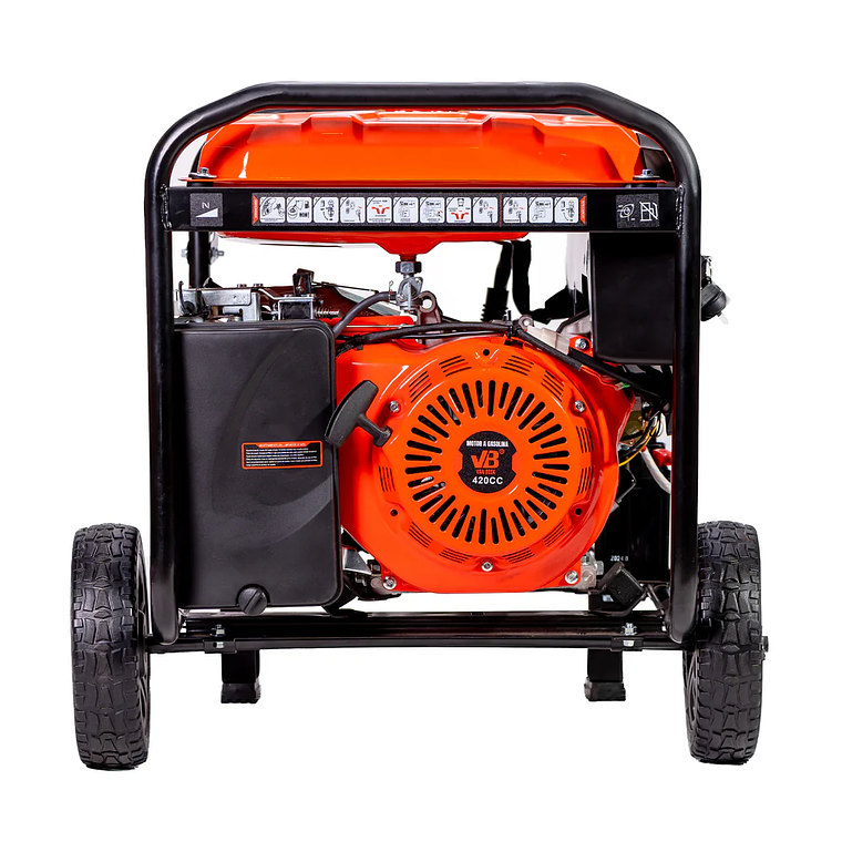  Pack Generador 8Kva 28.3 Amperes Partida Eléctrica Modelo con ATS van Beek 3