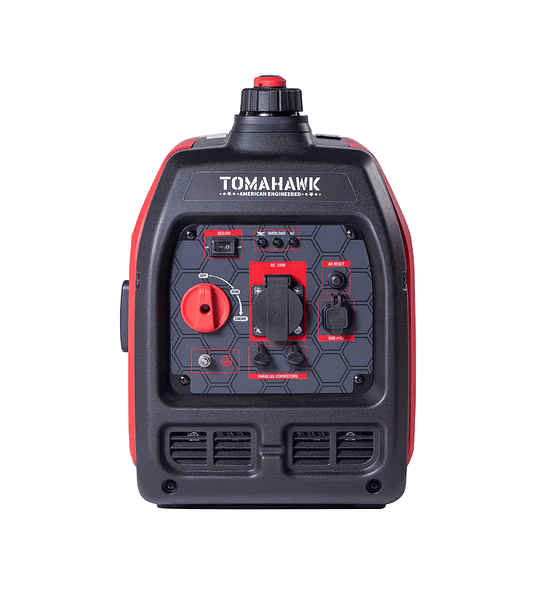 Generador 2Kw Inverter Tomahawk Power TG2000i - 