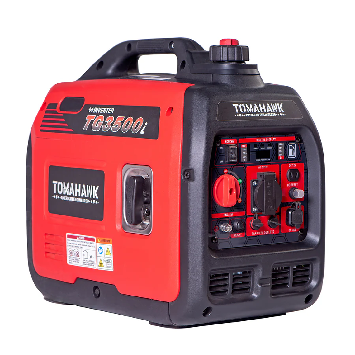 Arriendo Generador 3.5Kw Tomahawk Power Inverter TG3500i 2